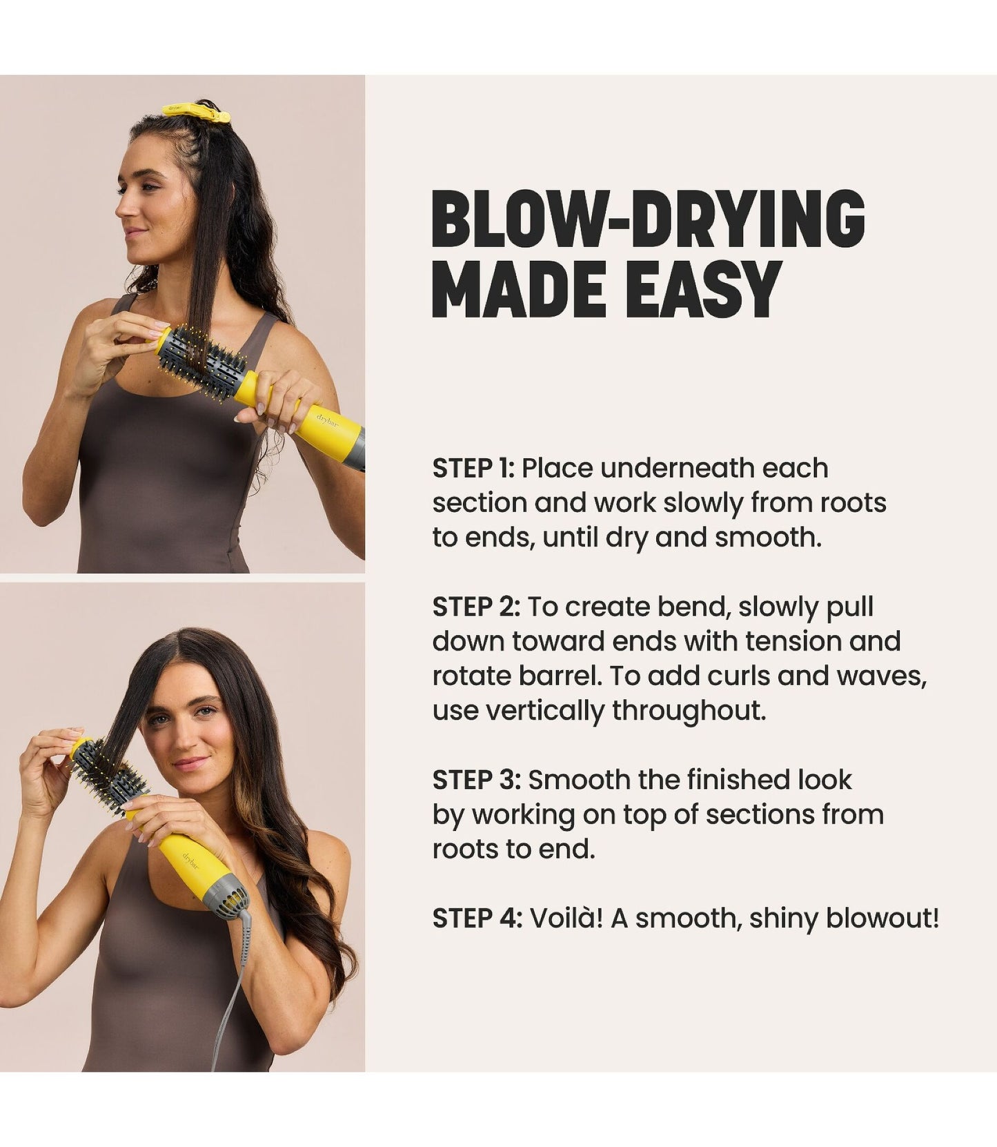 The Half Shot Small Round Blow-Dryer Brush