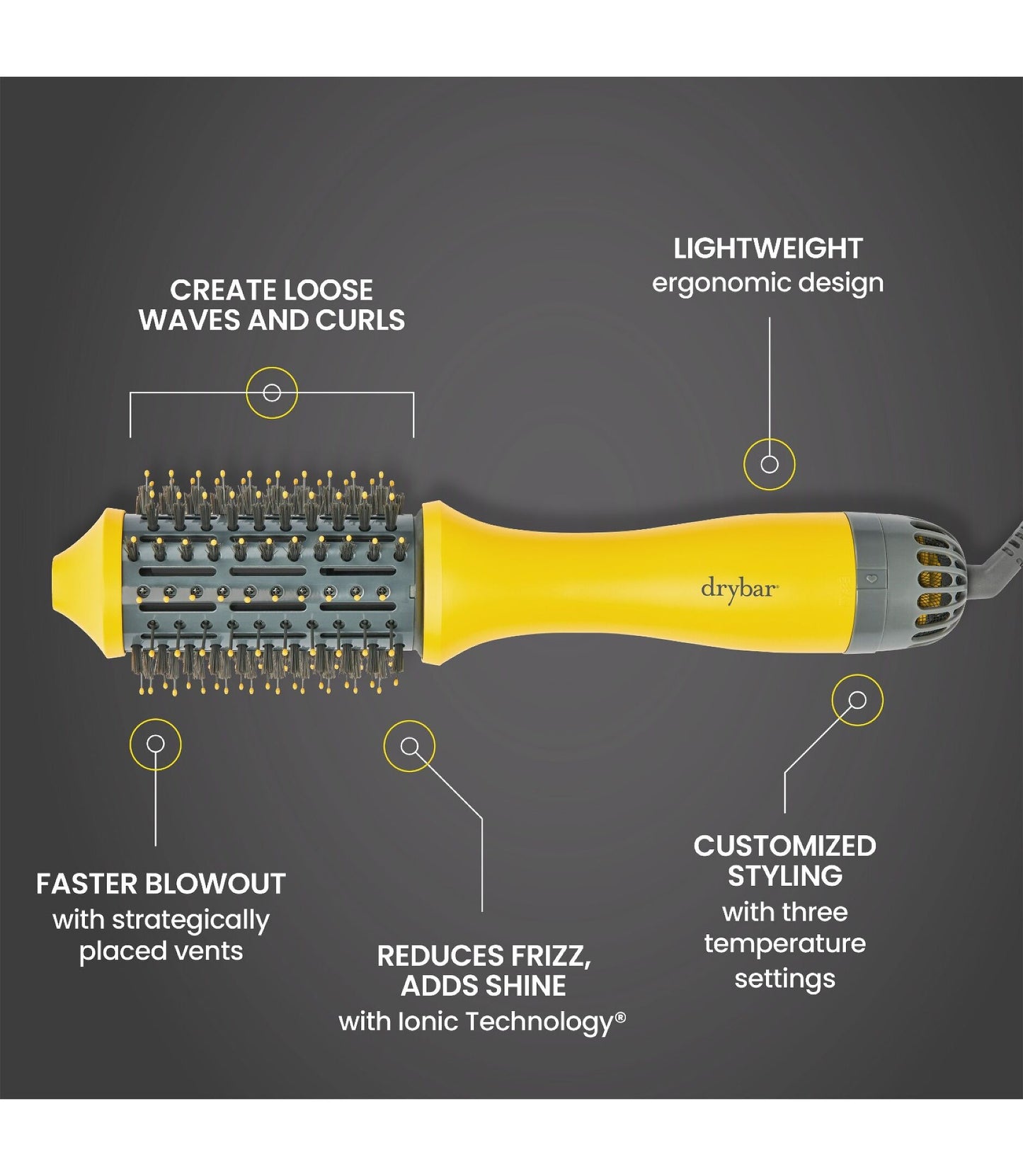 The Single Shot Round Blow-Dryer Brush