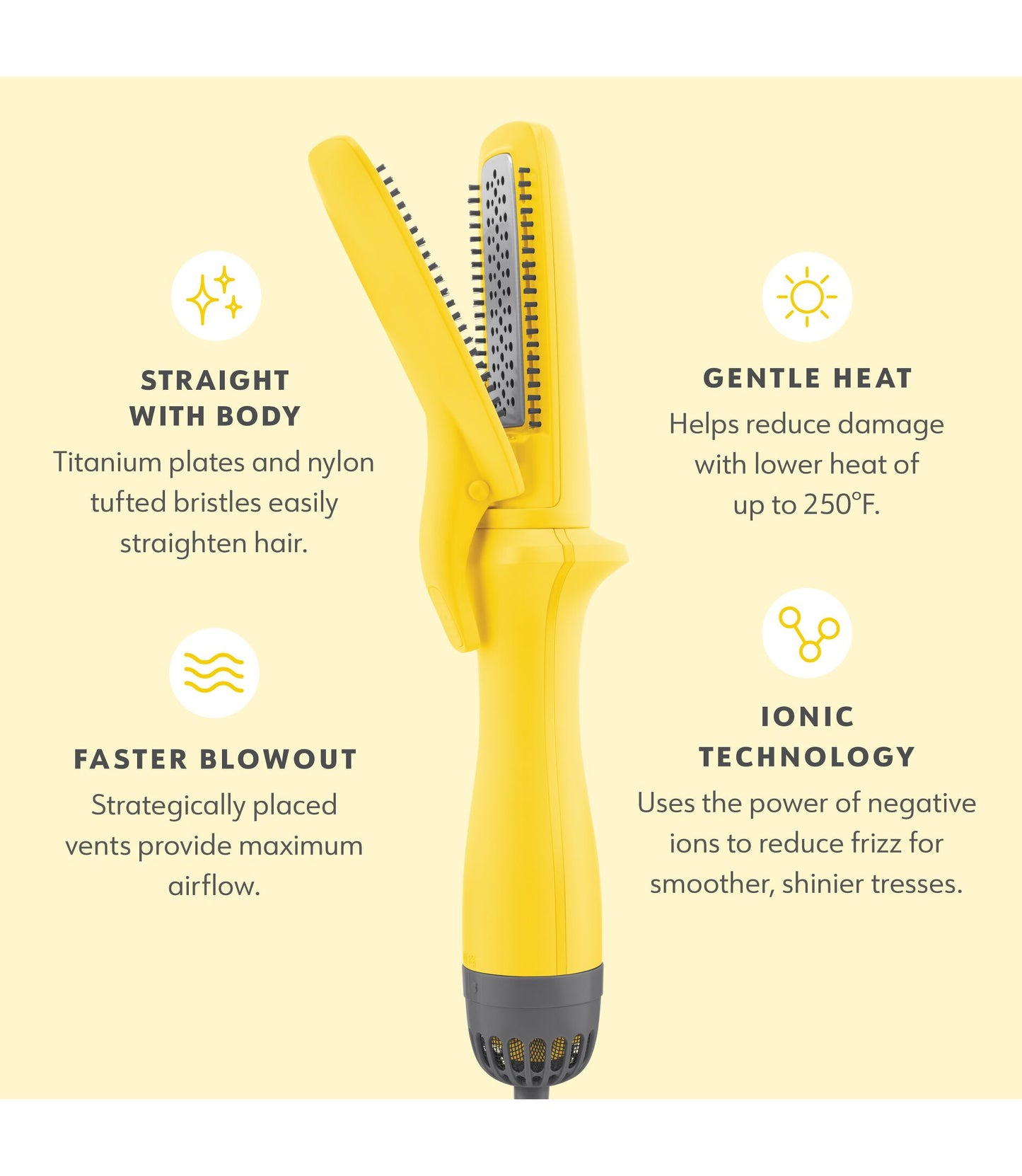 The Straight Shot Blow-Drying Flat Iron