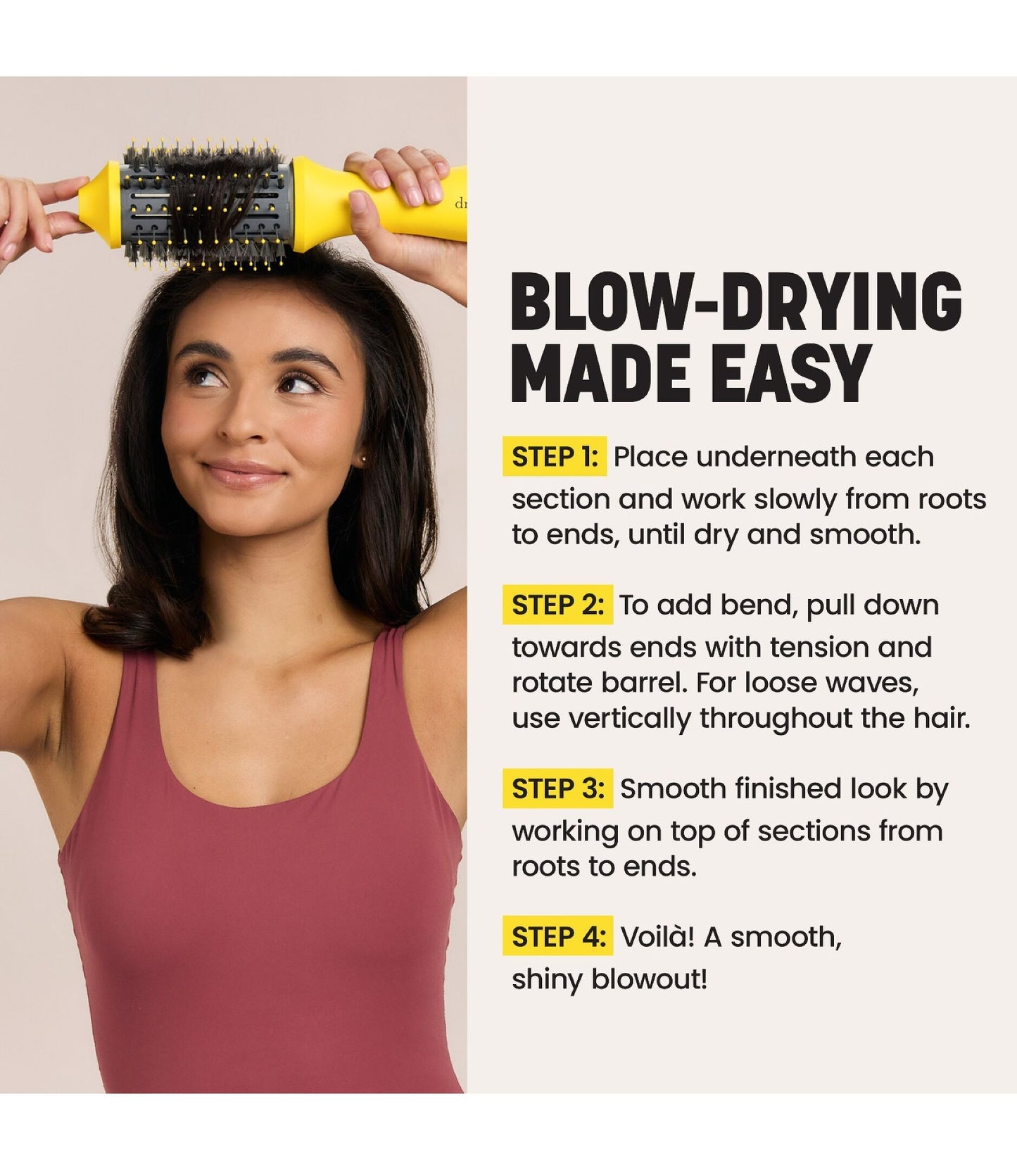 The Single Shot Round Blow-Dryer Brush